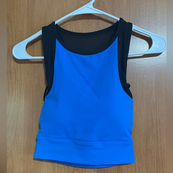 Lorna Jane Other - Lorna Jane Blue & Black Bra/Workout Bra—Size XS